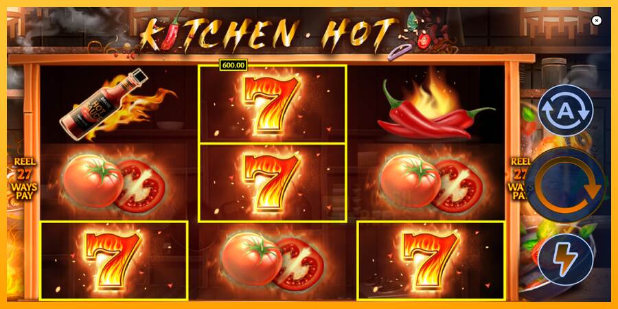 Kithchen Hot macchina da gioco per soldi, immagine 2