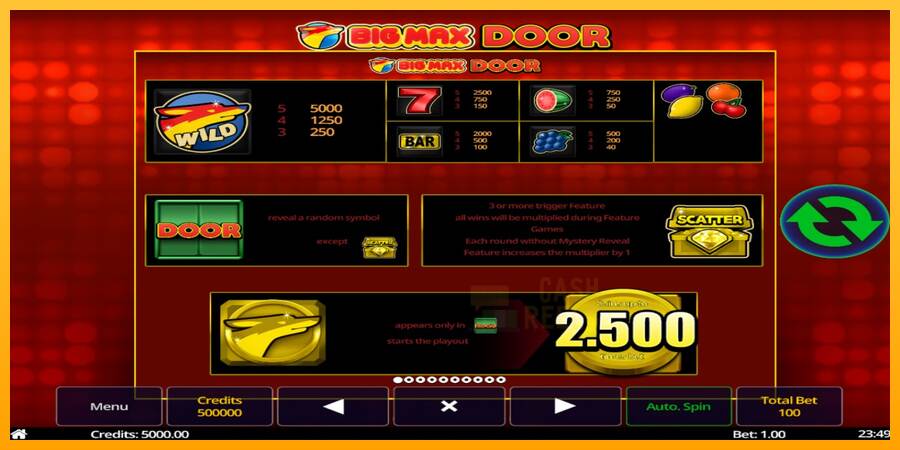 Big Max Door macchina da gioco per soldi, immagine 5