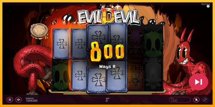 Evil Devil macchina da gioco per soldi, immagine 4