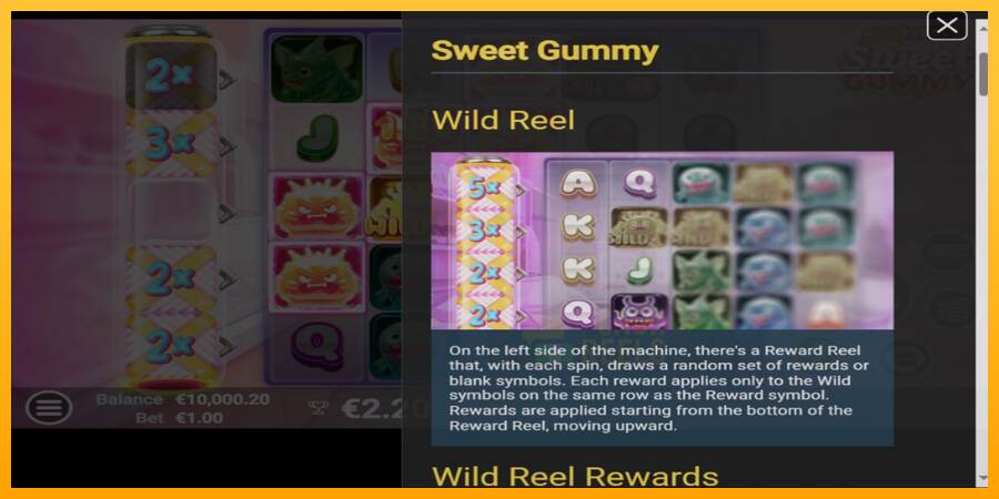 Sweet Gummy macchina da gioco per soldi, immagine 4