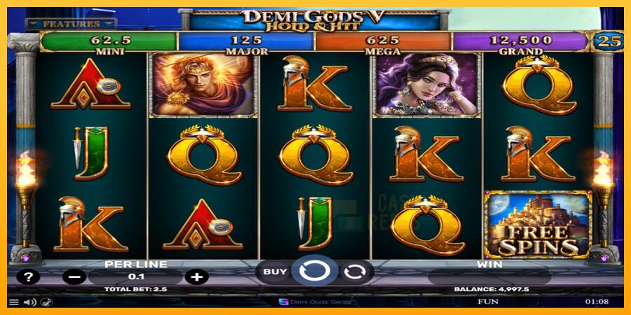 Demi Gods V Hold & Hit macchina da gioco per soldi, immagine 2