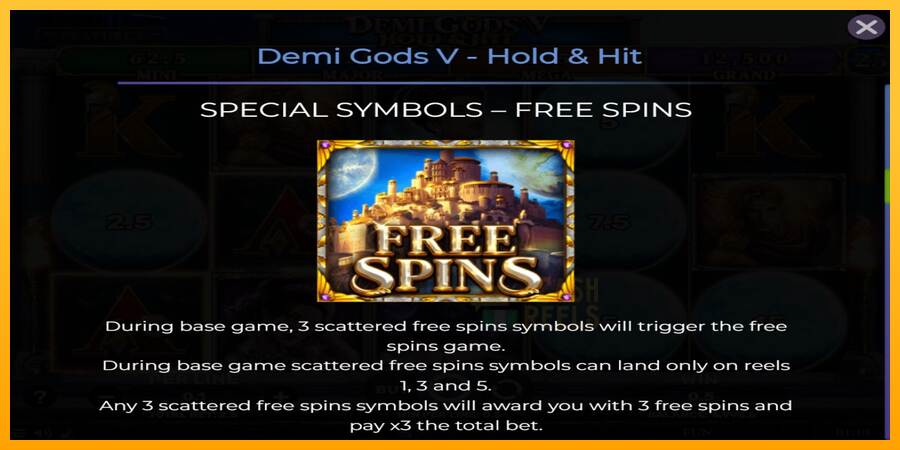 Demi Gods V Hold & Hit macchina da gioco per soldi, immagine 5