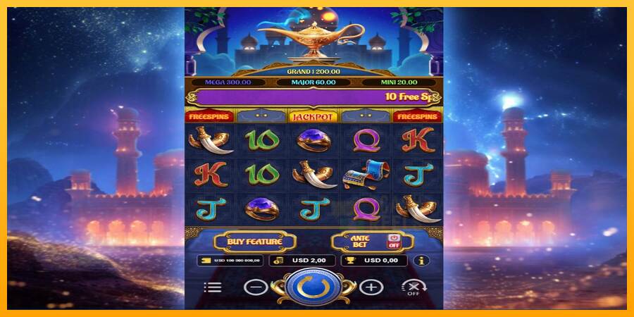 Wishes of the Genie macchina da gioco per soldi, immagine 1