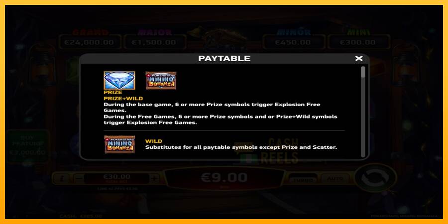 Pokerstars Mining Bonanza macchina da gioco per soldi, immagine 4