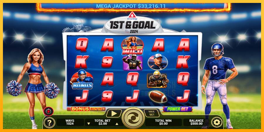 1st & Goal macchina da gioco per soldi, immagine 2