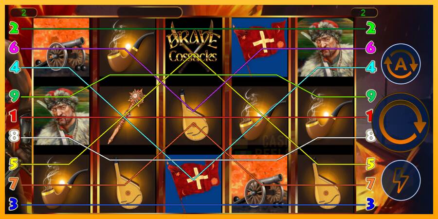 Brave Cossacks macchina da gioco per soldi, immagine 1