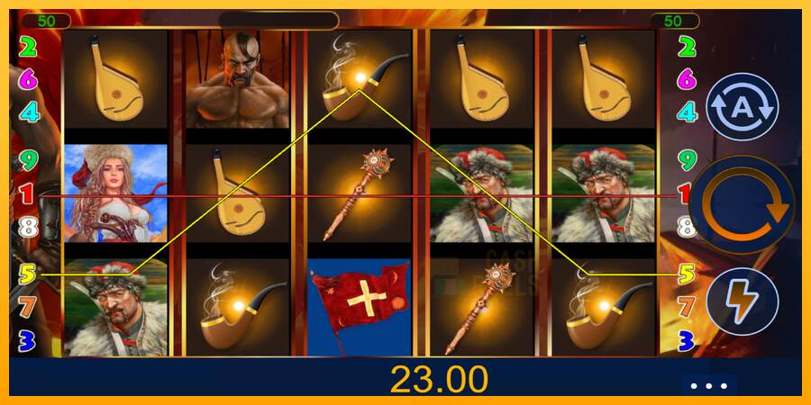 Brave Cossacks macchina da gioco per soldi, immagine 4