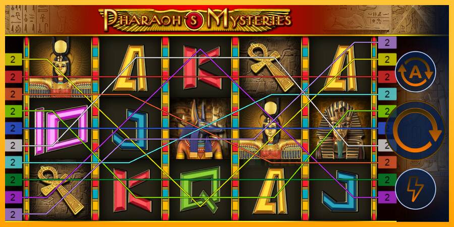 Pharaohs Mysteries macchina da gioco per soldi, immagine 1