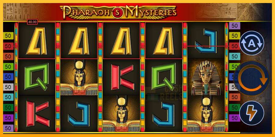 Pharaohs Mysteries macchina da gioco per soldi, immagine 4