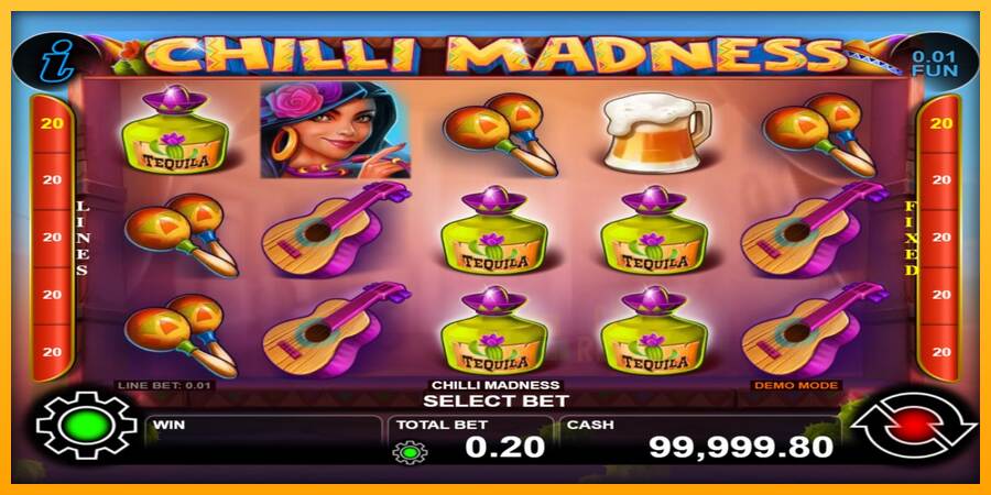 Chilli Madness macchina da gioco per soldi, immagine 1