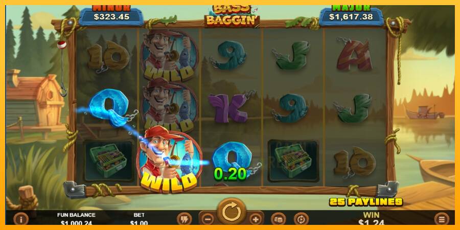 Bass Baggin macchina da gioco per soldi, immagine 2