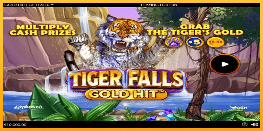 Gold Hit: Tiger Falls macchina da gioco per soldi, immagine 1