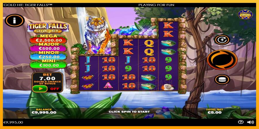 Gold Hit: Tiger Falls macchina da gioco per soldi, immagine 2