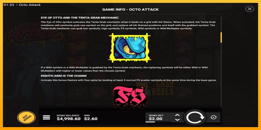 Octo Attack macchina da gioco per soldi, immagine 5