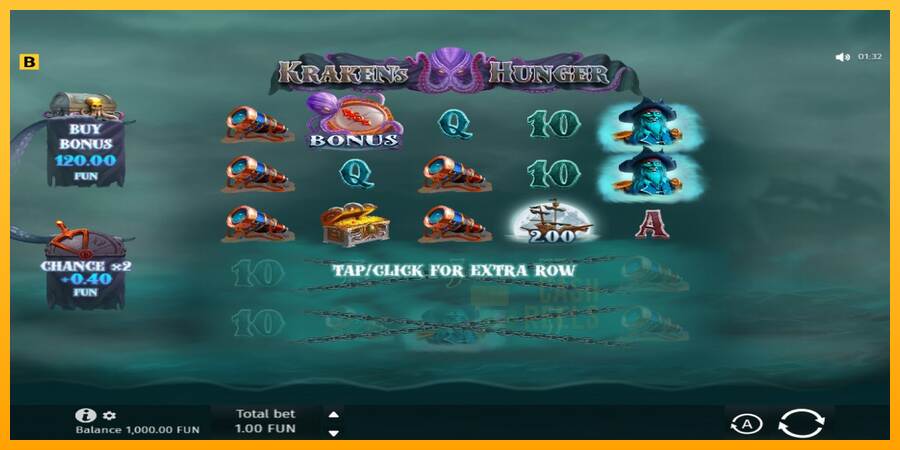 Krakens Hunger macchina da gioco per soldi, immagine 1