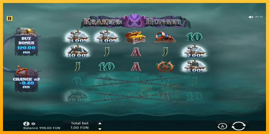 Krakens Hunger macchina da gioco per soldi, immagine 2