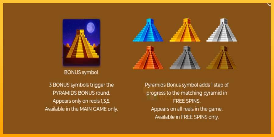 Pyramids Deluxe macchina da gioco per soldi, immagine 5