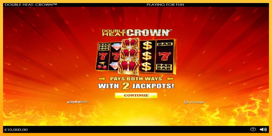 Double Heat: Crown macchina da gioco per soldi, immagine 1