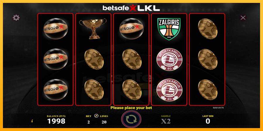 Betsafe LKL macchina da gioco per soldi, immagine 1