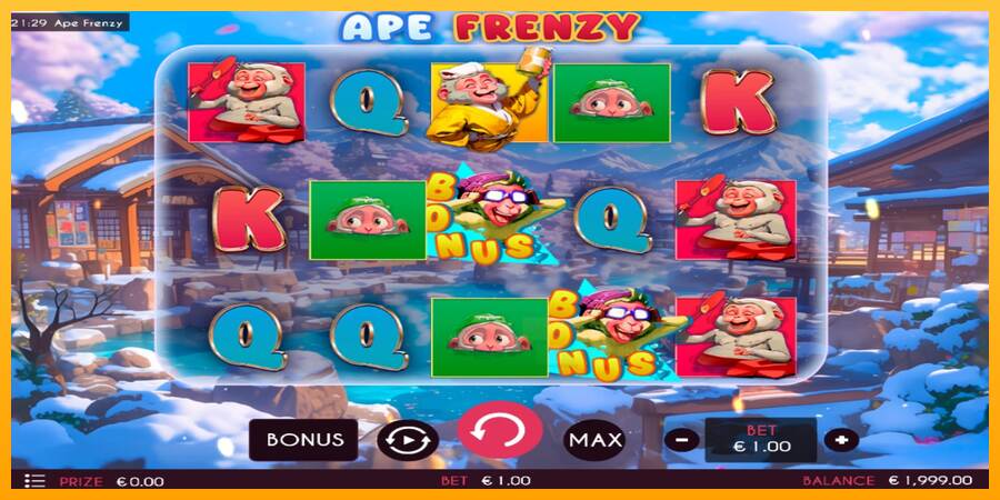 Ape Frenzy macchina da gioco per soldi, immagine 2