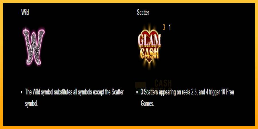 Glam Cash macchina da gioco per soldi, immagine 4