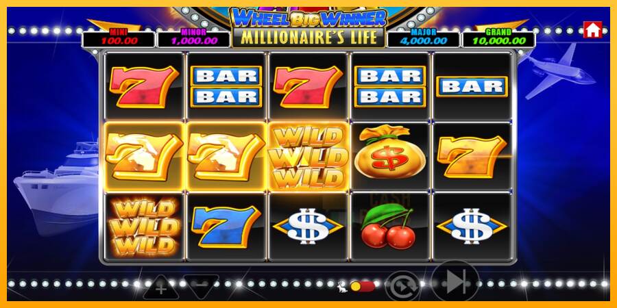 Wheel Big Winner Millionaires Life macchina da gioco per soldi, immagine 4