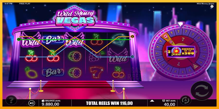 Wild Money Vegas macchina da gioco per soldi, immagine 3