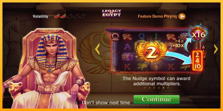 Legacy of Egypt macchina da gioco per soldi, immagine 1