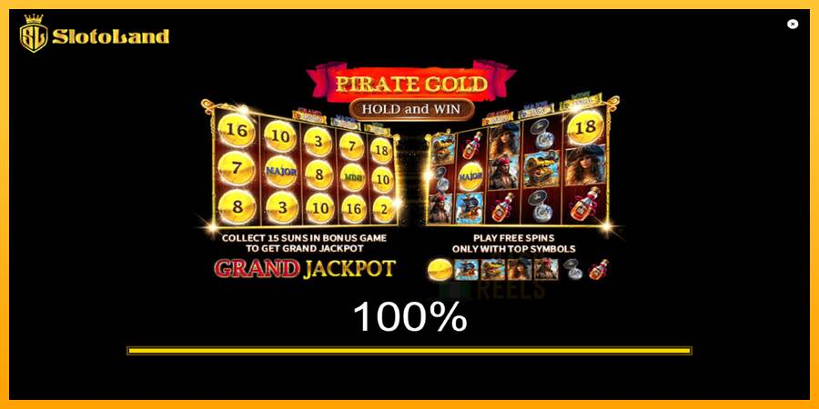 Pirate Gold Hold and Win macchina da gioco per soldi, immagine 1