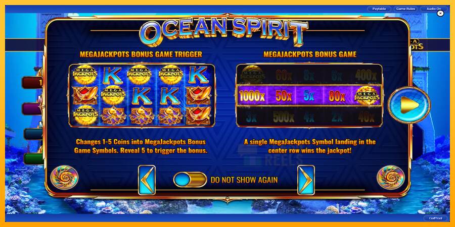 Ocean Spirit MegaJackpots macchina da gioco per soldi, immagine 2