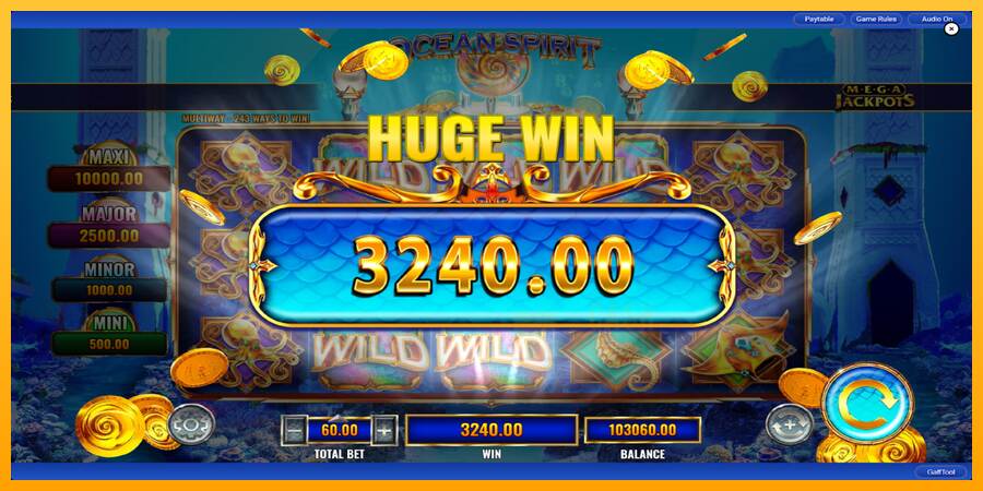 Ocean Spirit MegaJackpots macchina da gioco per soldi, immagine 4