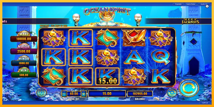 Ocean Spirit MegaJackpots macchina da gioco per soldi, immagine 6