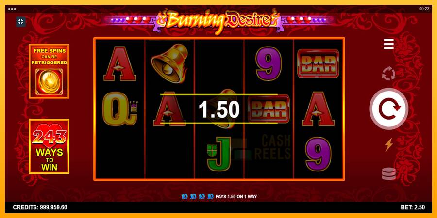 Burning Desire macchina da gioco per soldi, immagine 1