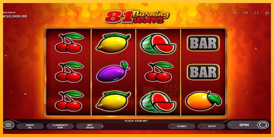 81 Burning Ways macchina da gioco per soldi, immagine 1