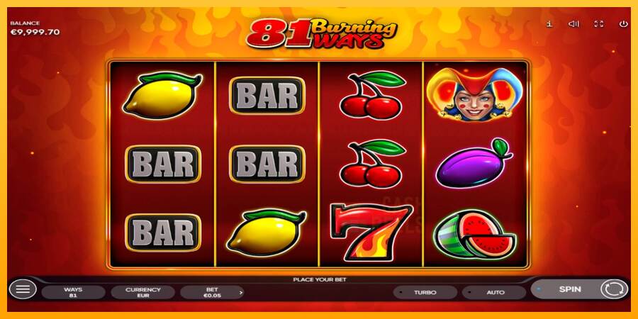 81 Burning Ways macchina da gioco per soldi, immagine 2