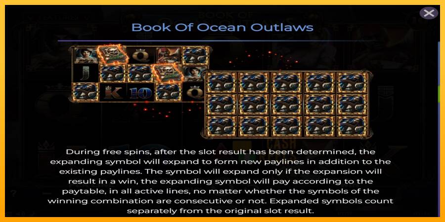 Book of Ocean Outlaws macchina da gioco per soldi, immagine 5