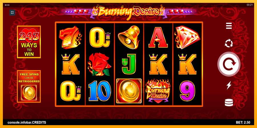 Burning Desire macchina da gioco per soldi, immagine 7