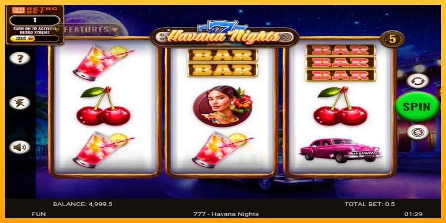 777 - Havana Nights macchina da gioco per soldi, immagine 2