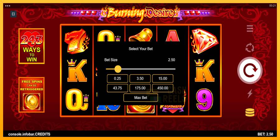 Burning Desire macchina da gioco per soldi, immagine 8