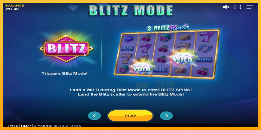 Diamond Blitz 2 macchina da gioco per soldi, immagine 5