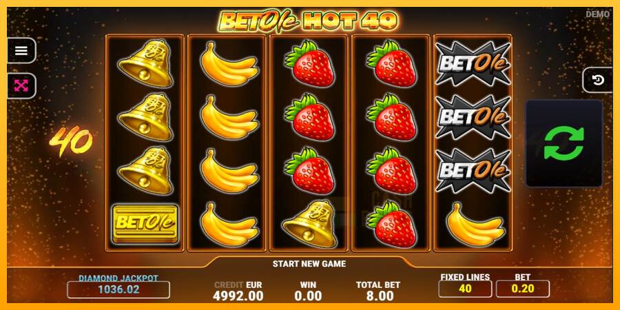 Bet Ole Hot 40 macchina da gioco per soldi, immagine 2