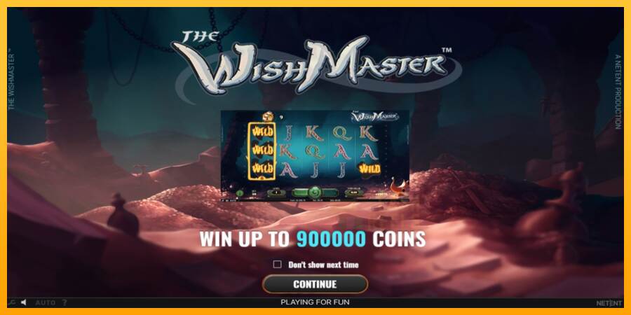 Wish Master macchina da gioco per soldi, immagine 1