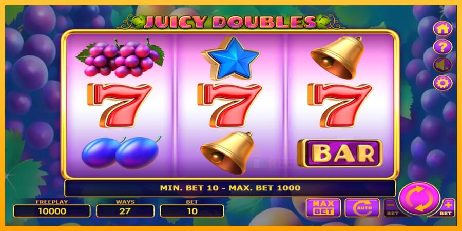 Juicy Doubles macchina da gioco per soldi, immagine 1