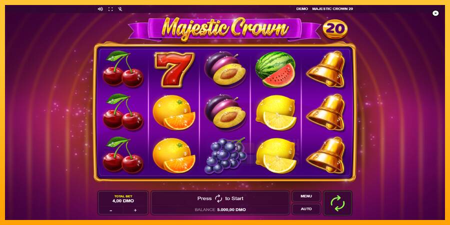 Majestic Crown 20 macchina da gioco per soldi, immagine 1