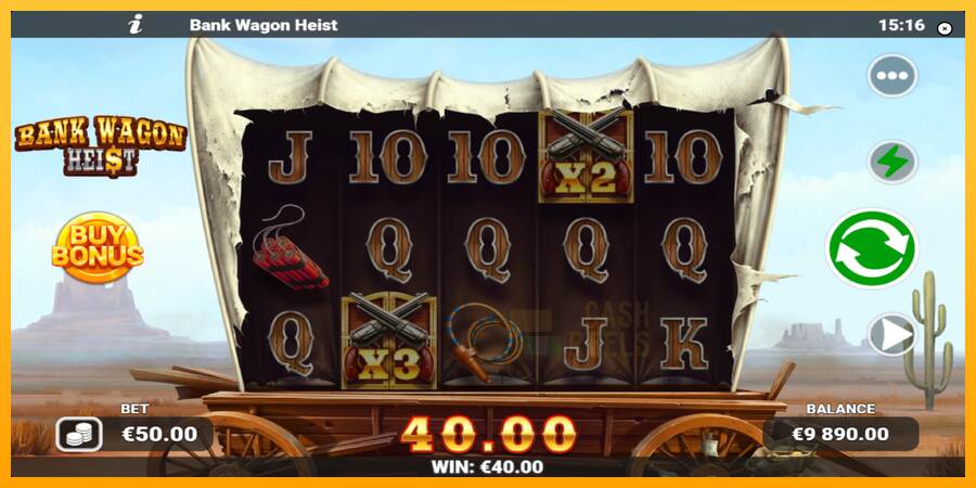 Bank Wagon Heist macchina da gioco per soldi, immagine 3