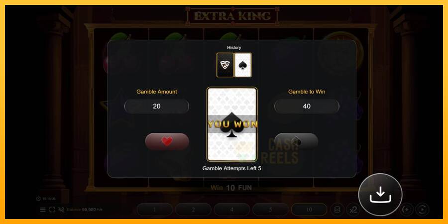 Extra King macchina da gioco per soldi, immagine 4