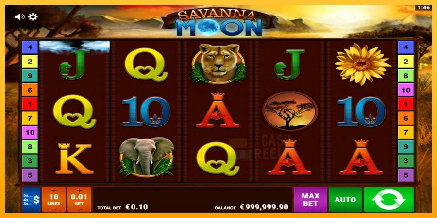 Savanna Moon macchina da gioco per soldi, immagine 2