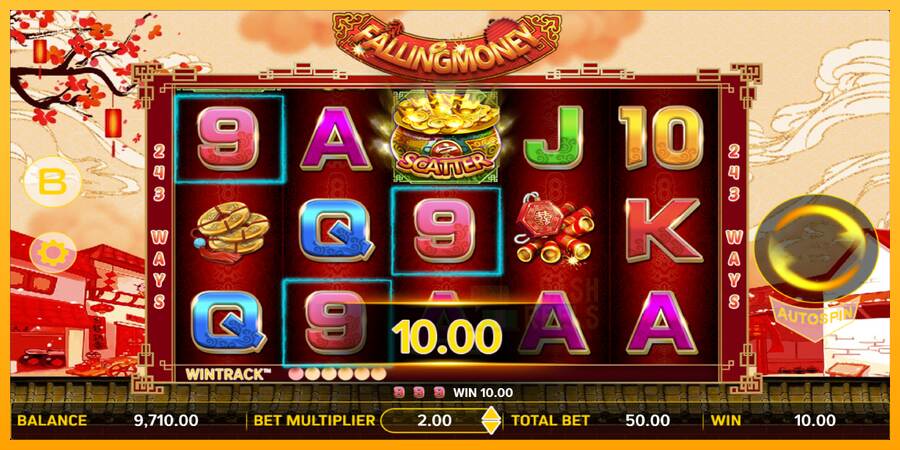 Falling Money macchina da gioco per soldi, immagine 3