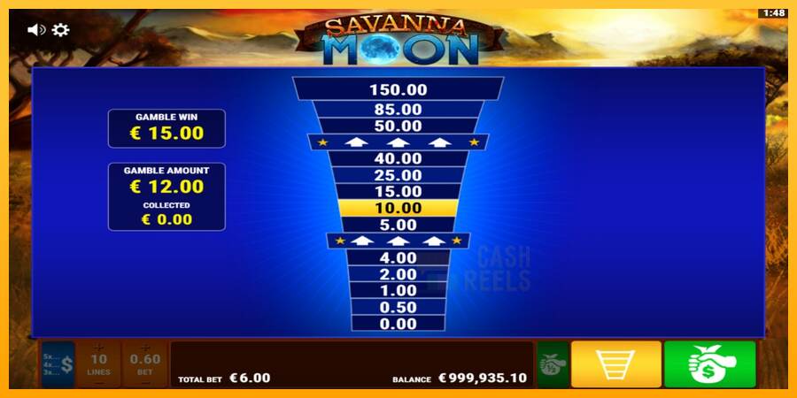 Savanna Moon macchina da gioco per soldi, immagine 4