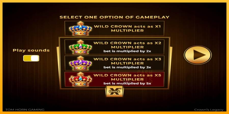 Crowns Legacy macchina da gioco per soldi, immagine 1